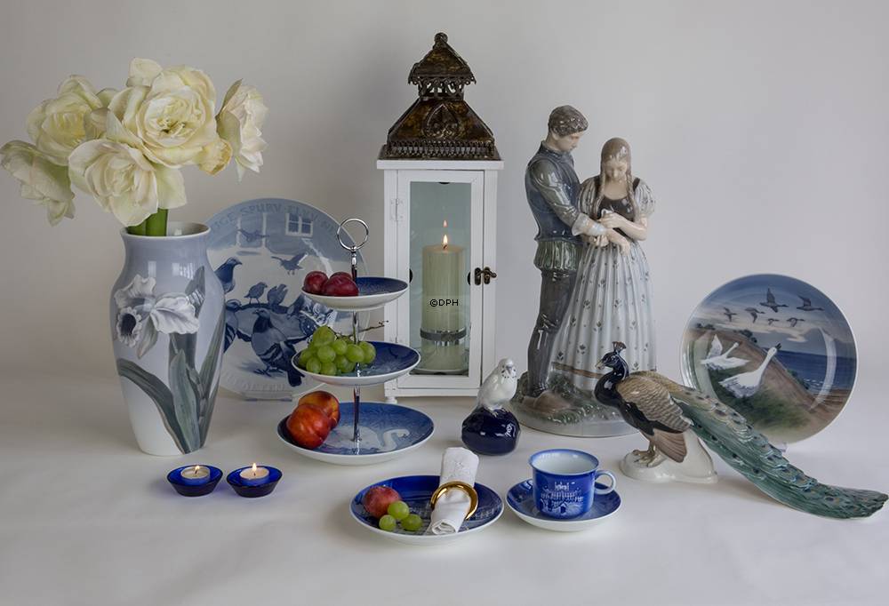 1909 stor Juleplatte, Du fattige spurv flyv ned fra tag, Bing & Grøndahl