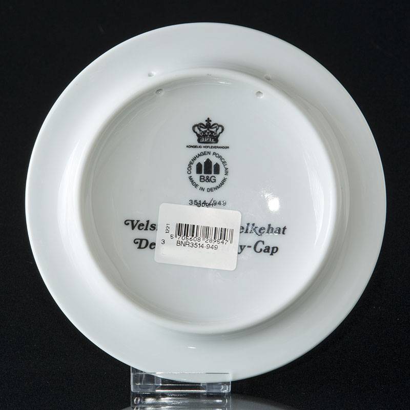 Platte i svampeserien, svampeplatte, Velsmagende Mælkehat, Bing & Grøndahl