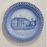 Bing & Grondahl, Plate "Danish Castles", Amalienborg Castle