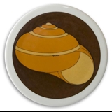 Plate with snail shelll, Bing & Grondahl