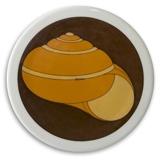 Plate with snail shelll, Bing & Grondahl