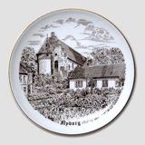 Nyborg Teller, Zeichnung in Braun, Bing & Gröndahl