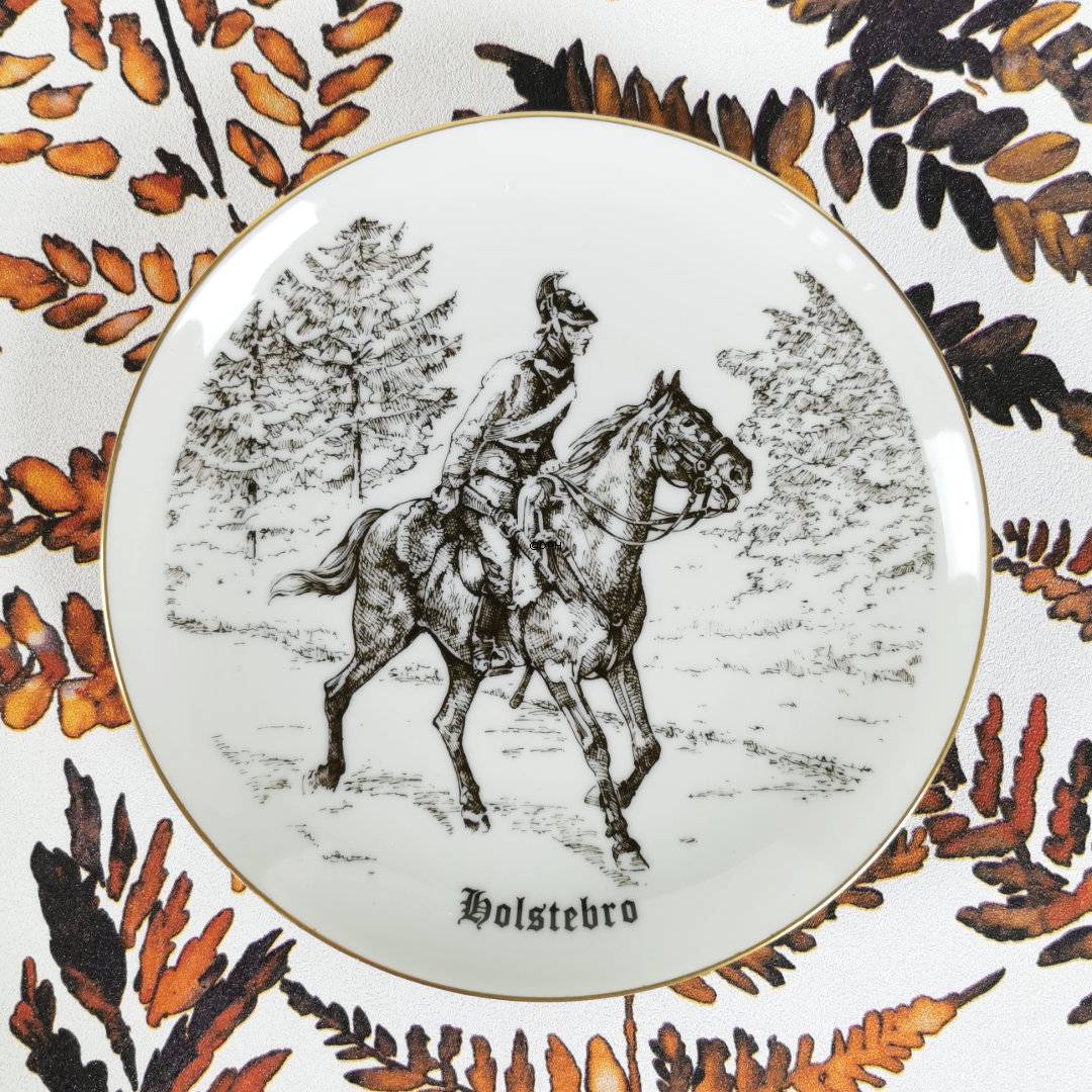 Holstebro, brun stregtegning, Bing & Grøndahl