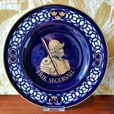 Nordic Kings memorial plate, Eric Segersäll, Bing & Grondahl