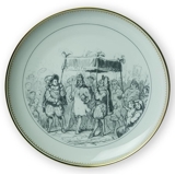 Hans Christian. Andersen fairytale plate, The Emperor´s New Clothes no. 3, Bing & Grondahl