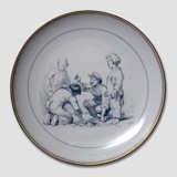 Hans Christian Andersen fairytale plate, The Darning Needle, no. 5, Bing & Grondahl