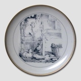 Hans Christian Andersen fairytale plate, The Ugly Duckling, no. 7, Bing & Grondahl