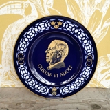 Nordic Kings memorial plate, Gustaf VI Adolf 1950 - 1973, Bing & Grondahl