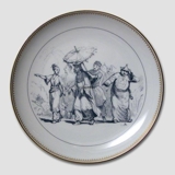 Hans Christian Andersen fairytale plate,The Nightingale, no.10, Bing & Grondahl