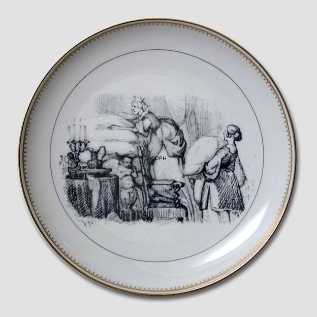 H. C. Andersens Eventyrplatte, Prinsessen på Ærten nr. 11, Bing & Grøndahl
