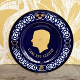 Nordic Kings memorial plate, Carl XVI Gustaf, Bing & Grondahl