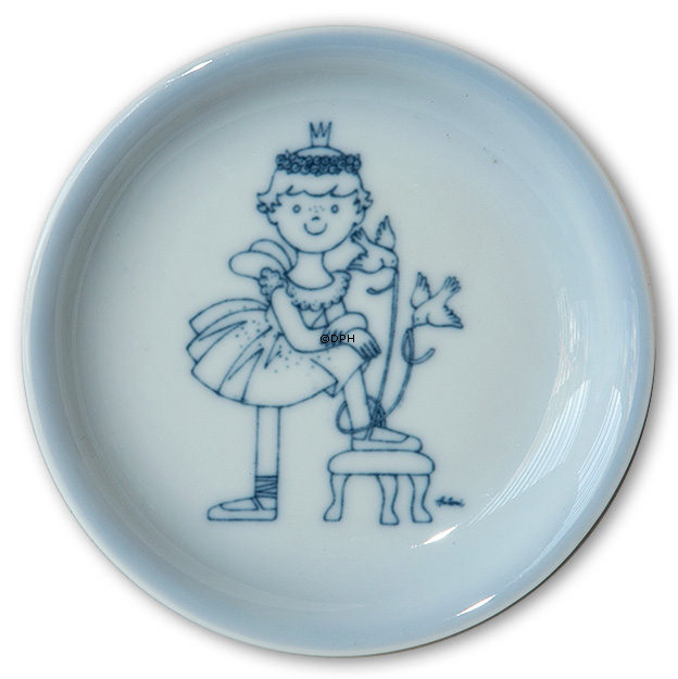 Plaquette med prinsesse, Bing & Grøndahl