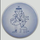Plate with Princess, Bing & Grondahl