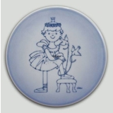 Plate with Princess, Bing & Grondahl