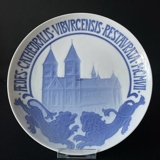 Memorial plate, The Cathedral in Viborg, Bing & Grondahl