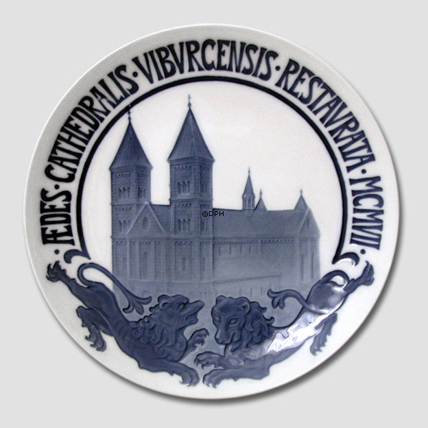 Mindeplatte, Viborg Domkirke, Bing & Grøndahl