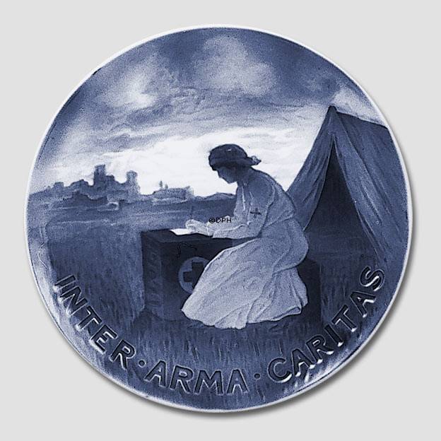 Mindeplatte, Inter Arma Caritas ( Mellem våbnene barmhjertighed), Bing & Grøndahl