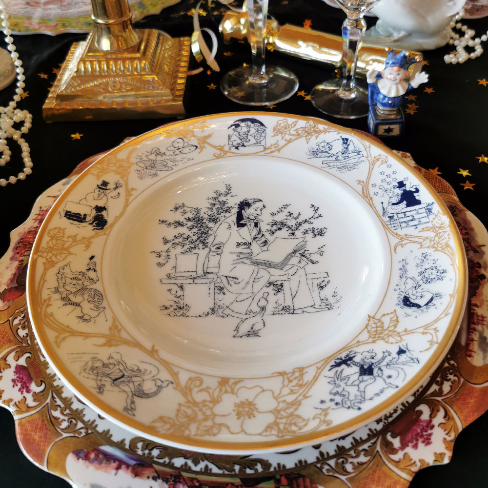 1805-1975 Bing & Grøndahl Mindeplatte, H. C. Andersen