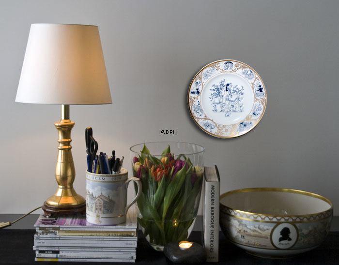 1805-1975 Bing & Grøndahl Mindeplatte, H. C. Andersen