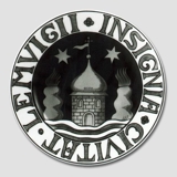 City Arms plate, LEMVIGH INSIGNIA CIVITAT, Bing & Grondahl