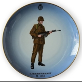 Memorial plate, The Home Guard Uniform, Bing & Grondahl