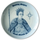 Memorial plate Margrete I Danish-Scanian Christman, Bing & Grondahl