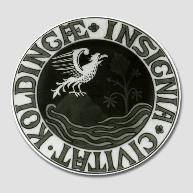 Byvåben platte, KOLDINGÆ INSIGNIA CIVITAT, Bing & Grøndahl