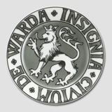 Stadtwappenteller, WARDA INSIGNIA CIVIUM DE, Bing & Gröndahl