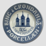 Bing & Groendahl Dealer's plate
