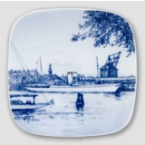 Plate with the Royal yacht, Bing & Grondahl