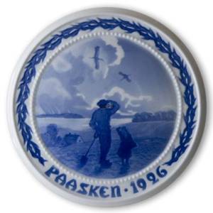 Bonde med barn 1926, Bing & Grøndahl Påskeplatte | År 1926 | Nr. BP1926 | Alt. BP260 | DPH Trading