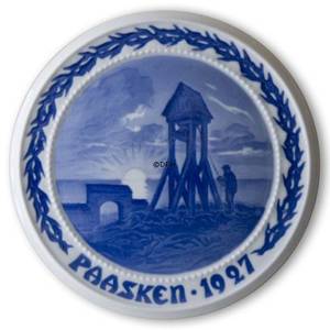 Påskedagens morgen1927, Bing & Grøndahl Påskeplatte | År 1927 | Nr. BP1927 | Alt. BP270 | DPH Trading