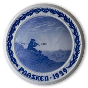 Den gode hyrde 1929, Bing & Grøndahl Påskeplatte | År 1929 | Nr. BP1929 | Alt. BP290 | DPH Trading