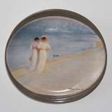 P.S. Kroyer oval plate, Summer Evening at the Skaw, Soenderstand, Bing & Grondahl