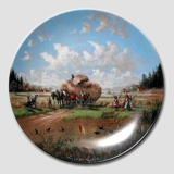 Plate no 4 in the series "Idyllic Countrylife", Seltmann