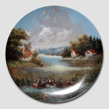 Plate no 7 in the series "Idyllic Countrylife", Seltmann