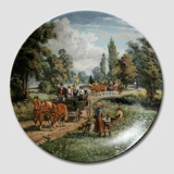 Plate no 4 in the series Behind the Thundering Hooves, Seltmann