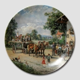 Plate no 5 in the series Behind the Thundering Hooves, Seltmann