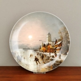 Fürstenberg, Plate no 1 in the series Romantic Winter Scenes