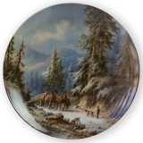 Fürstenberg, Plate no 7 in the series Romantic Winter Scenes