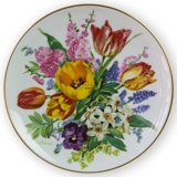 Hutschenreuter, Plate no 2 in serie Bands Bouquets of the Season