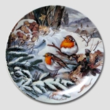 Hutschenreuter, Plate in the series Winterbirds