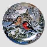 Hutschenreuter, Plate in serie Winterbirds