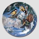 Hutschenreuter, Plate in serie Winterbirds