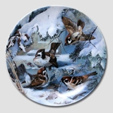 Hutschenreuter, Plate in the series Winterbirds