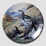 Plate no 4 in the series "European Wild Birds", Royal Grafton