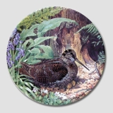 Plate no 7 in the series "European Wild Birds", Royal Grafton