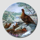 Plate no 8 in the series "European Wild Birds", Royal Grafton