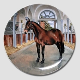 Plate in the series "Thoroughbred Horses"