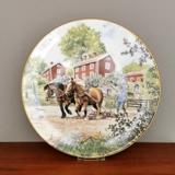 Plate no 1 in the series The Swedish rural community